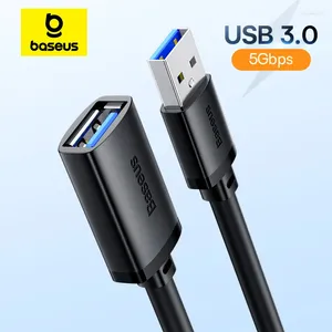 Akıllı dizüstü bilgisayar PC TV Xbox One SSD Extender Cord Mini 5Gbps Hızlı Hız için Baseus USB Uzatma Kablosu 3.0
