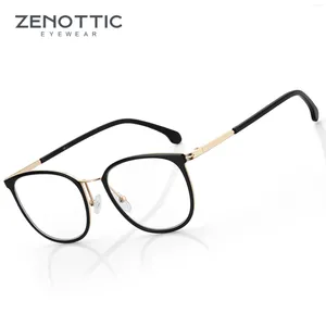 Солнцезащитные очки ZENOTTIC, блокирующие синий свет, компьютерные очки, женские, против утомления глаз, блики, легкая оправа, оптические очки для женщин