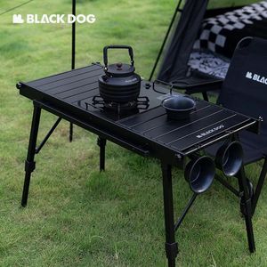 Kamp Mobilyaları NatureHikeBlackdog IGT Kombinasyon Tablo Çok Fonksiyonlu Taşınabilir Katlanır Açık Mekan Kamp Tarzı Depolama