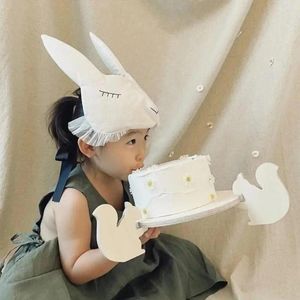 Bakeware Tools Youzi Ahşap Kek Ekran Stand Tavşan Sincap Doğum Günü Partisi Yemek Tepsisi Piknik Tatlısı için