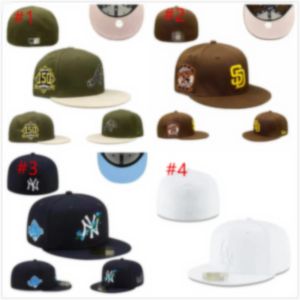 2024 Новейшие встроенные шапки Шляпа Snapbacks Баскбольные кепки Все команды Логотип мужчина женщина Спорт на открытом воздухе Вышивка Хлопок на плоской подошве Закрытые шапочки Гибкая солнцезащитная кепка размер 7-8 H2-11.10