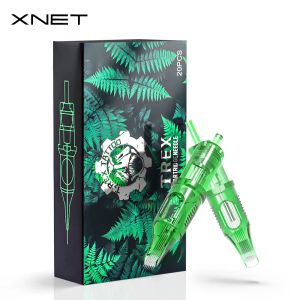 Иглы xnet trex cartridge tattoo seedles Постоянный макияж 0,30 мм /0,35 мм RM Игнут изогнутый магнум для ручки татуировки вращения картриджа