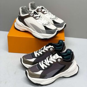 Designer Run 55 Sneakers Kadın Ayakkabı Platformu Eğitmenleri Kauçuk Çıkar Günlük Ayakkabı Boyutu 36-45 Kutu Çantası 483