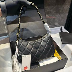 Kadın omuz çantaları hobo tasarımcı totes çanta çanta siyah lüks klasik 23K moda kadın deri cüzdan