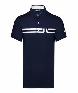 Men039s camisetas verão manga curta camisa de golfe 5 cores jl esportes roupas masculinas ao ar livre lazer xxxl na escolha 9318567