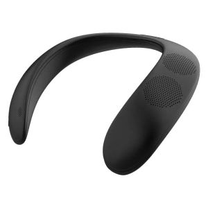 Hoparlörler Bluedio HS Boynekte Bluetooth 5.0 Akıllı Hoparlör TF Kart FM Hoparlör Boyun Kablosuz Hoparlörler Açık Kulaklık Desteği TF Kartı