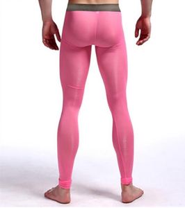 MEN039S Pantolon Erkekler Günlük Strengy Sport Naylon Egzersiz Dipleri Elastik Bel Bandı Spor Salonu Fitness Yoga Tayt Çamaşırı Ev Wear2200822