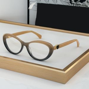 Optik Açık gözlükler Erkekler için Kadınlar Retro Tasarımcı CH3465 TR90 Moda Sayfası Gözlükleri PC Çerçevesi Ayrıntılı Elastikiyet Oval Stil Anti-Blue Hafif lens Plakası Kutu