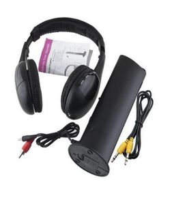 1 шт. 5 в 1 DJ Gaming Hi-Fi беспроводные наушники гарнитура FM-радио монитор MP3 ПК ТВ мобильные телефоны наушники 5575508