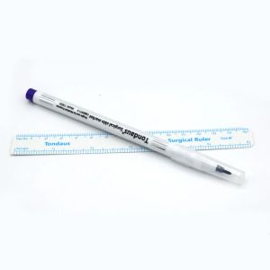 Aksesories 5pcs 0.5mm Tahminen Tıbbi Cerrahi ile Tek Kullanımlık Sterilize Paket Kalıcı Makyaj Vücut Dövme Piercing Scribe Stribe Cilt Marker Kalemi