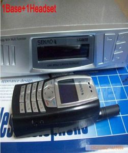 SENAO SN6610 telefone sem fio de longa distância SN 6610 1 base suporte 9 monofone extra Duplex Intercom5023760