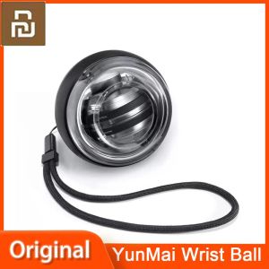 Kontrol Xiaomi Yunmai Bilek Top Powerball LED Gyroball Spinner Antistress Oyuncak Fitness Ekipmanları Arm Karpal Egzersiz Kış Güç Top