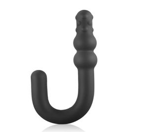 Мягкие силиконовые бусины аналогичный прикладной плагин Anus Hook G Spot Stypulator в играх для взрослых для пар эротические секс -игрушки для женщин Мужчины Gay1511816 Лучшее качество