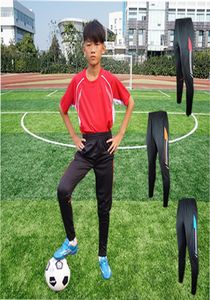 Yeni Tasarım Çocuk Futbol Pantolon Spor Giyim Atletik Skinny Spor Futbol Pantolon Boy Antrenman Bacak Track Jog Spor Salonu Pantolon8406522