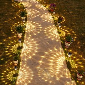 Güneş Çim Sokağı Lambl Işık Ip44 Su Geçirmez Çim Dekoratif Işıklar Enerji Tasarrufu Avlu Işıkları Bahçe Yer Monte Lamba