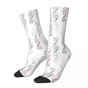 Erkek çorap molekül zincirleri parçalanan DNA genetik erkek erkek kadınlar bahar çorapları polyester