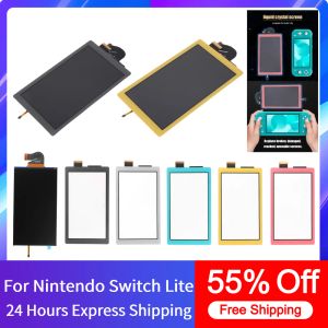 Экраны для Nintendo Switch Lite Console Замена ЖК -дисплея Touch Ecrem Stence Kit