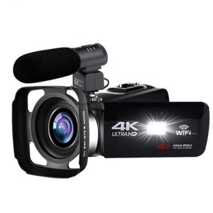 Снимайте кристально чистое видео с помощью видеокамеры RISE-4K. Цифровая камера ночного видения, 48 МП, с управлением по Wi-Fi. Идеально подходит для видеоблогов и профессиональной видеосъемки.
