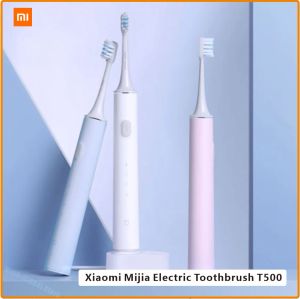 Controle novo xiaomi mijia t500 escova de dentes elétrica inteligente sonic escova ultra sônica branqueamento vibrador sem fio higiene oral mais limpo