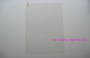Sony Z2 Z3 Z4 tablet PC Antishatt LCD ekran koruyucusu için premium temperli cam film