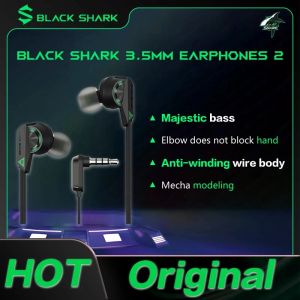 Оригинальные наушники Black Shark 3,5 мм, 2 наушника типа C 3,5 мм Pro для смартфона Oneplus Xiaomi Samsung nubia blackshark Rog