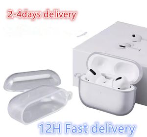 USA Stock için Apple Airpods Pro 2 2. Nesil AirPod 3 Profesyonel Aksesuarlar Solid TPU Silikon Koruyucu Kulaklık Kapağı Kablosuz Şarj Şok geçirmez Kılıf