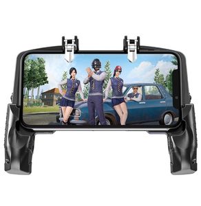 En yeni K21 düğmesi PUBG Mobile Joystick için Ekipman Tetikliyor Gamepad Mobil Oyun Denetleyicisi İPhone Huawei Xiaomi Cep Telefonu G7174955