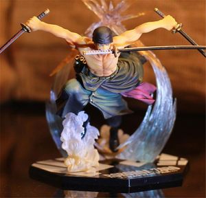 Japon Anime One Piece Roronoa Zoro Mahkum Ver PVC Aksiyon Figür Oyuncaklar Roronoa Zoro Şekil Dekorasyon Modeli Oyuncak Çocuk Hediyesi Q1127132777