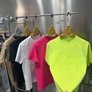 Erkek Tişörtler Erkek Tasarısı Tees Brand Ba Lüks Mektup Grafik Baskı 2B Giysiler Moda Basit Baskılı Tasarımcı Lüks T-Shirt Yüksek Kaliteli Mektup Kısa Kollu