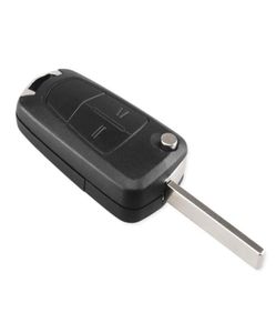 2 Düğmeler Flip Katlanır Anahtar Kabuk Kılıfı Vauxhall Opel Corsa Astra Vectra Signum Araba Key Fob Case4503586