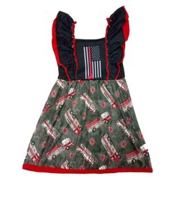 Yeni yürümeye başlayan kızlar fırfır elbiseler yaz kıyafetleri kızlar butik elbise bebek çocuklar sevimli elbise moda çocuk butik kıyafetler 2020 1787279