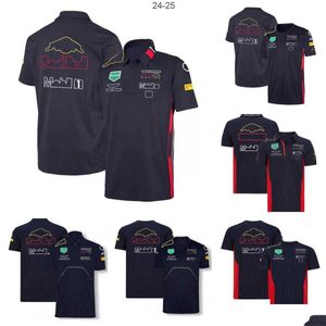 Erkekler T-Shirts F1 Yarış Model Giyim Tide Team Perez Hardigan Gömlek Polyester Hızlı Kurutucu Motosiklet Binicilik Takımıyla SA DROY İLE TESLİM DHPU8