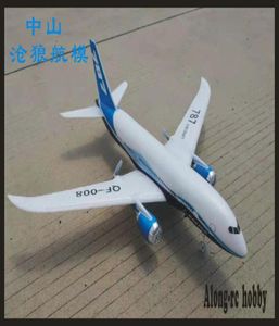 EPP FOAM DIY пульт дистанционного управления самолетом RC Дрон Boeing 787 24G 3Ch RC самолет с фиксированным крылом RC самолет для детей подарок оси гироскоп RTF5145938