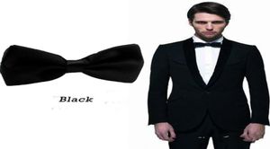 Erkekler için Siyah Damat Yay Bağları Takım Moda Erkekler Resmi Olay Formal Wear Smokin Bağları Ucuz Tie6170003