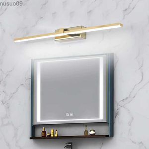 Duvar Lambası Krom /Altın Modern LED Banyo Duvar Ligths Sıcak Beyaz /Beyaz Tuvalet Duvar Lamba Armatürleri 0.4-1m Makyaj Ayna Işıkları