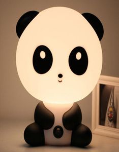 AB ABD Fiş Bebek Yatak Odası Lambalar Gece Işık Karikatür Evcil Hayvanlar Tavşan Panda PVC Plastik Uyku Led Çocuk Lambası Çocuklar için Gece Işığı 7861677