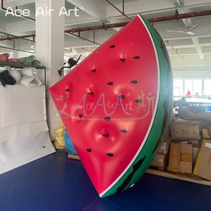 Dış mekan ekran veya meyve partisi için hava pompası ile 3m H PVC şişme karpuz meyve modeli