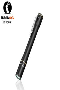 Lumintop IYP365 Penlight 200 Lümen Nichia LED IP8 Su Geçirmez 3 Modlar Tıbbi için 2AAA Bataryası ile Powered İnce Kalem Feneri 2014510309