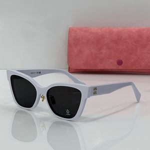 óculos de acetato miui óculos de sol designer óculos de sol mulheres contemporânea elegante estética bom material olho de gato óculos de sol brancos Occhiali da sole da donna