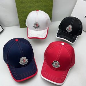 Moda Beyzbol Kapağı Erkekler Tasarımcı Şapka Kadınlar 2024 Yeni Spor Şapkaları Resmi 1: 1 Kalıp Özelleştirilmiş Klasik Tuval Beyzbol Kapağı Ayarlanabilir Kamyoncu Şapka Casquette