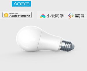 AQARA 9W E27 2700K6500K 806LUM Akıllı Beyaz Renk LED LED LED LED Işık Apple Homekit Uygulaması Ev Kiti ve Mijia App Smart Home9310390