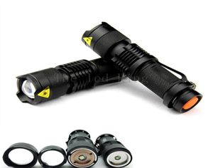 Светодиодный тактический фонарик Q5 L2, 6000 люм, светодиодный фонарик с зумом, водонепроницаемый фонарик для AA 14500, перезаряжаемый243e9077025