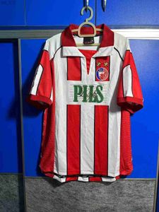 Futbol Formaları Retro Klasik Kırmızı Yıldız Belgrad Forma Formaları SaviceVic Pancev Prosinecki Futbol Shirth240306