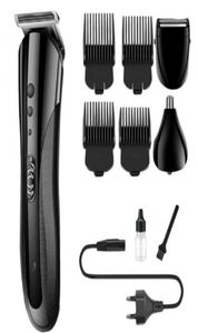 KEMEI KM1407 Многофункциональная перезаряжаемая электрическая машинка для стрижки волос в носу Профессиональная электрическая бритва для бритвы для бороды2726219
