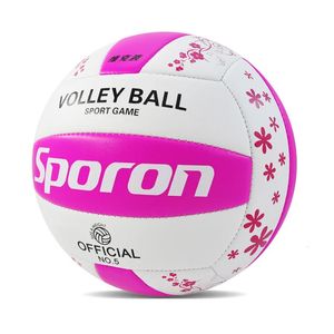 PVC Yumuşak Voleybol Profesyonel Eğitim Yarışması Ball 5 Uluslararası Standart Beach Hentbol Kapalı Açık 240226