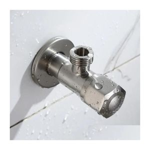 Açılı vanalar vaes kurşun sus 304 Paslanmaz çelik 1/2 VAE Tuvalet / Lavabo Havzası Isıtıcı Banyo musluk düşüşü Homefavor DHOO9