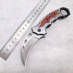 Eagle Small Claw, уличный складной нож Fox, фруктовая ручка, инструмент для тренировки рук CS, мини-изогнутый нож 613780