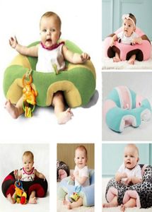 Moda bonito infantil apoio do bebê assento macio algodão viagem assento de carro travesseiro almofada brinquedos para 36 meses 5642193