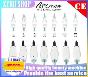 ArtMex V8 V6 V3 V9 Yarı Kalıcı Makyaj Makinesi Derma Pen Microbeedle M1 L1 R3 R5 F3 6501892 için kalıcı yedek tek kullanımlık iğne