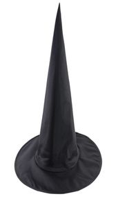 Kadınlar Cadılar Bayramı Kostümleri İçin Siyah Cadı Şapkası Aksesuar Serin Yetişkin Sihirbaz Şapkaları Kostüm Partileri Sihirli Top Hat DBC BH4519689